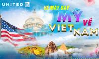 Vé máy bay Mỹ về Việt Nam